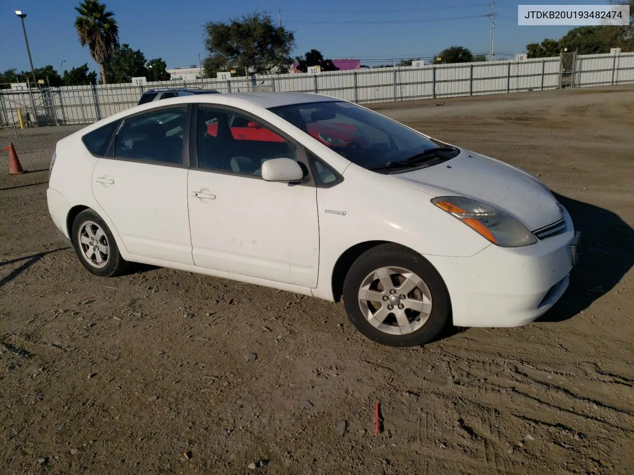 2009 Toyota Prius VIN: JTDKB20U193482474 Lot: 79364304