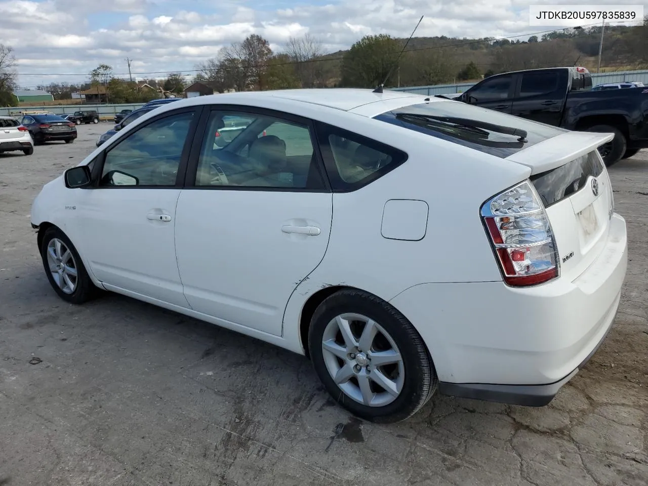 2009 Toyota Prius VIN: JTDKB20U597835839 Lot: 79482134