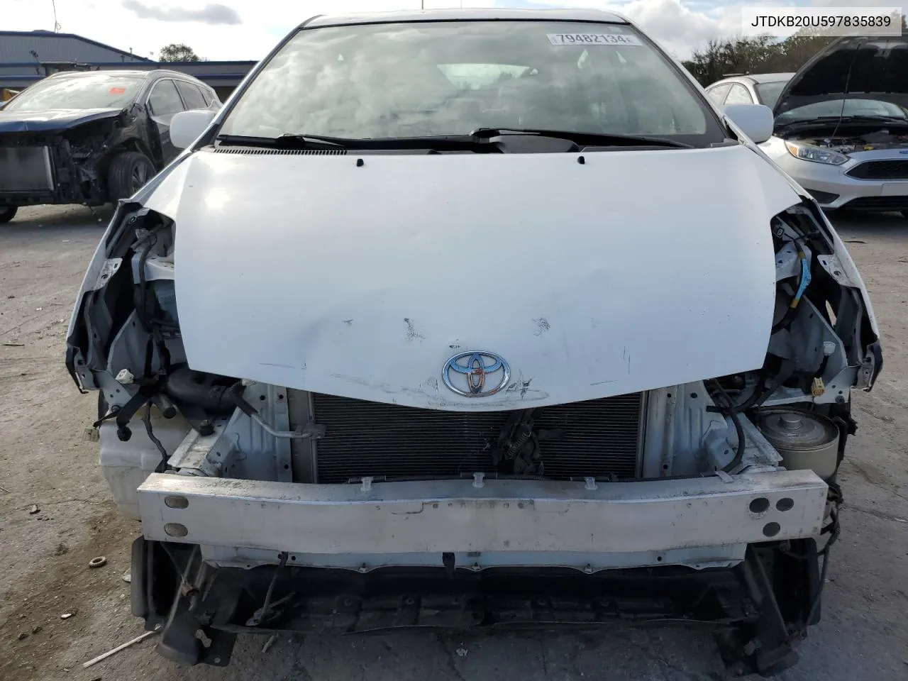 2009 Toyota Prius VIN: JTDKB20U597835839 Lot: 79482134