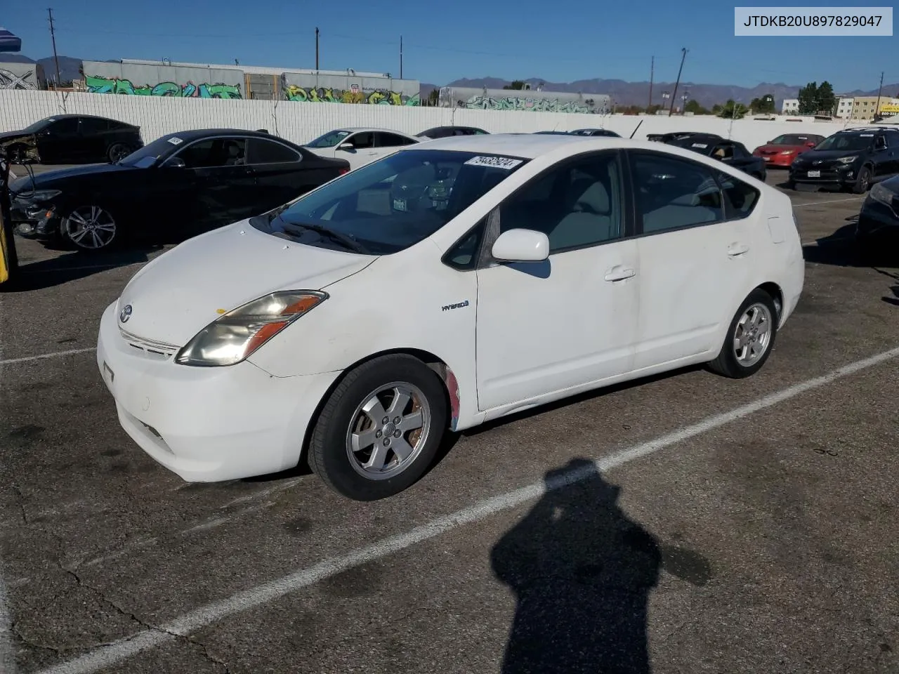 2009 Toyota Prius VIN: JTDKB20U897829047 Lot: 79482924