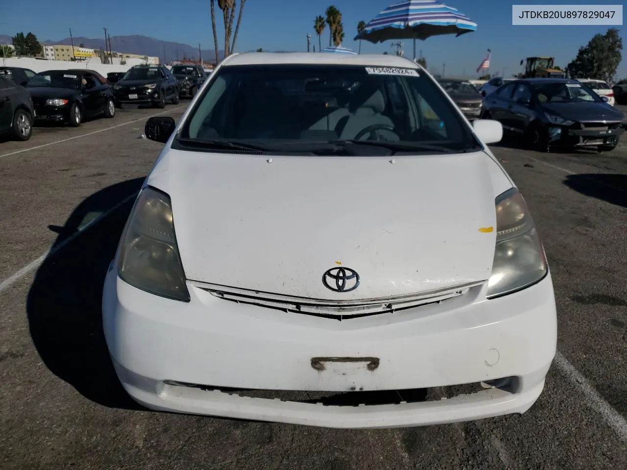 2009 Toyota Prius VIN: JTDKB20U897829047 Lot: 79482924