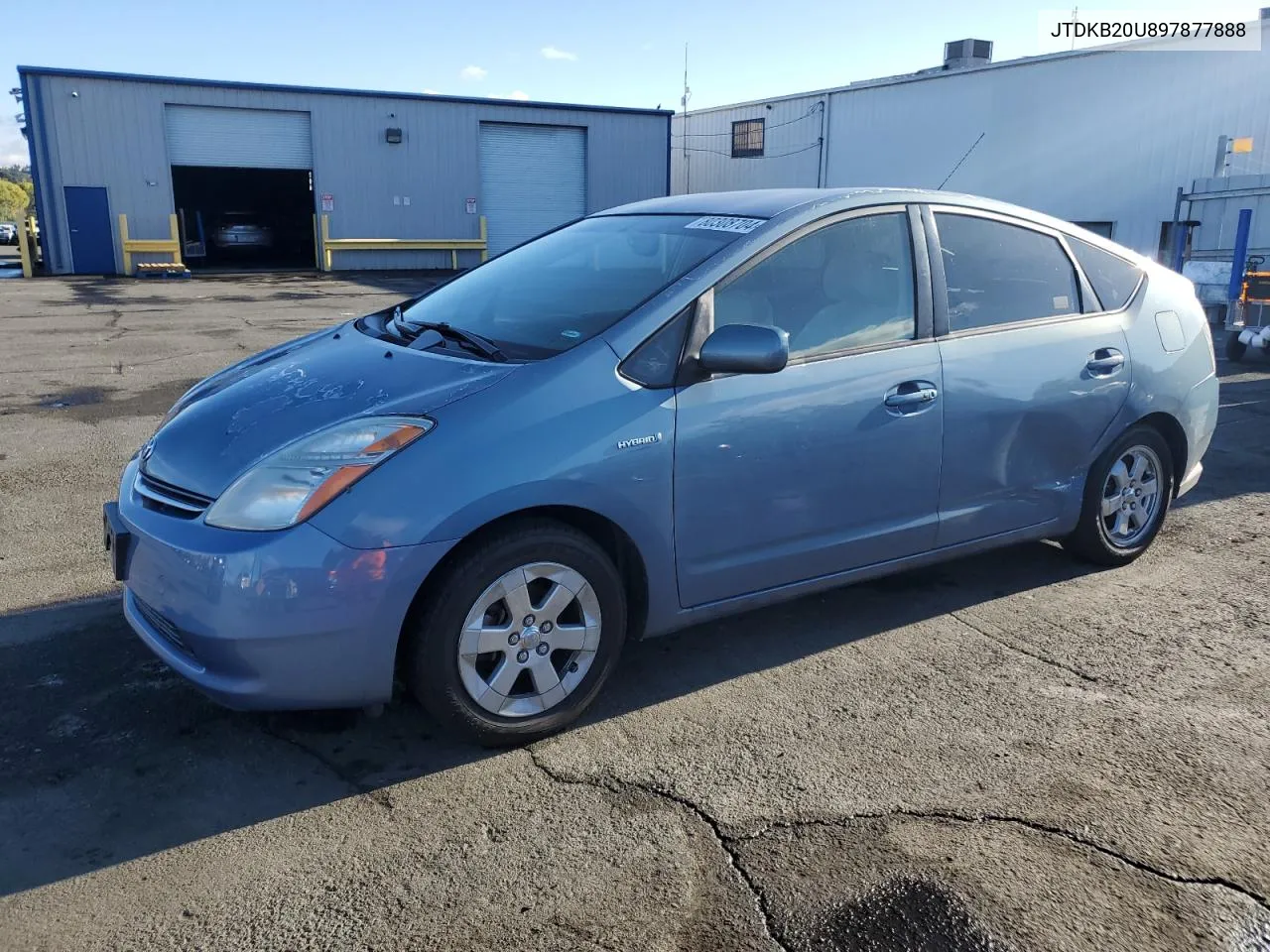 2009 Toyota Prius VIN: JTDKB20U897877888 Lot: 80308704