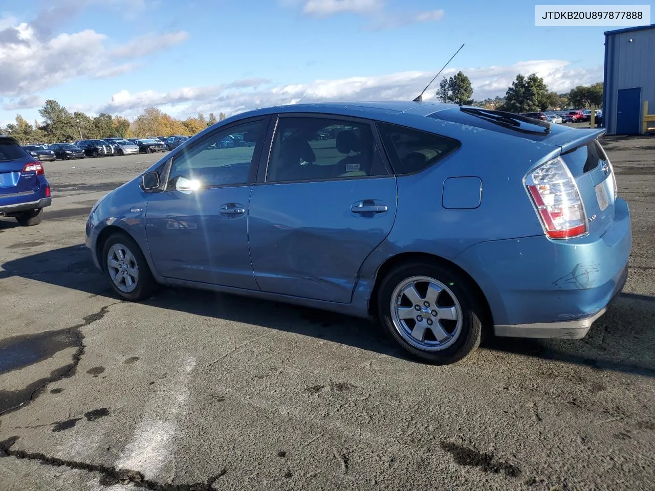 2009 Toyota Prius VIN: JTDKB20U897877888 Lot: 80308704