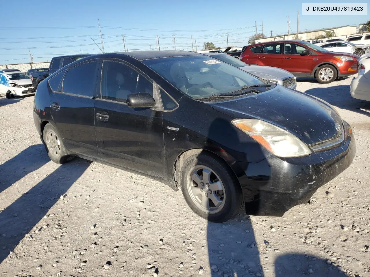 2009 Toyota Prius VIN: JTDKB20U497819423 Lot: 80394214