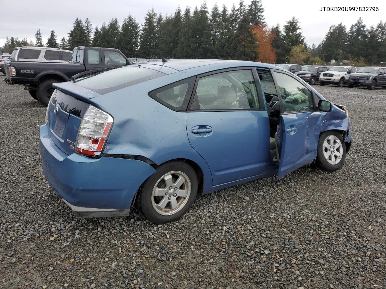 2009 Toyota Prius VIN: JTDKB20U997832796 Lot: 80470864