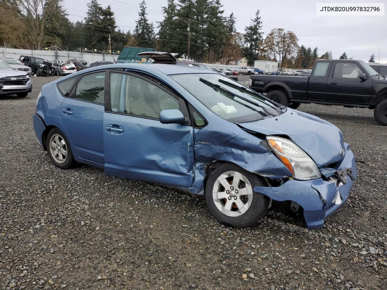 2009 Toyota Prius VIN: JTDKB20U997832796 Lot: 80470864