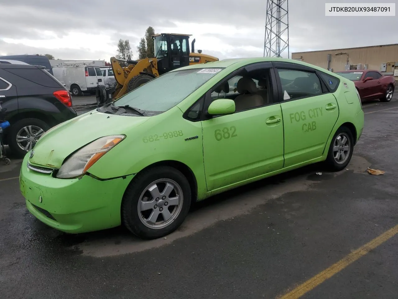 2009 Toyota Prius VIN: JTDKB20UX93487091 Lot: 80799054