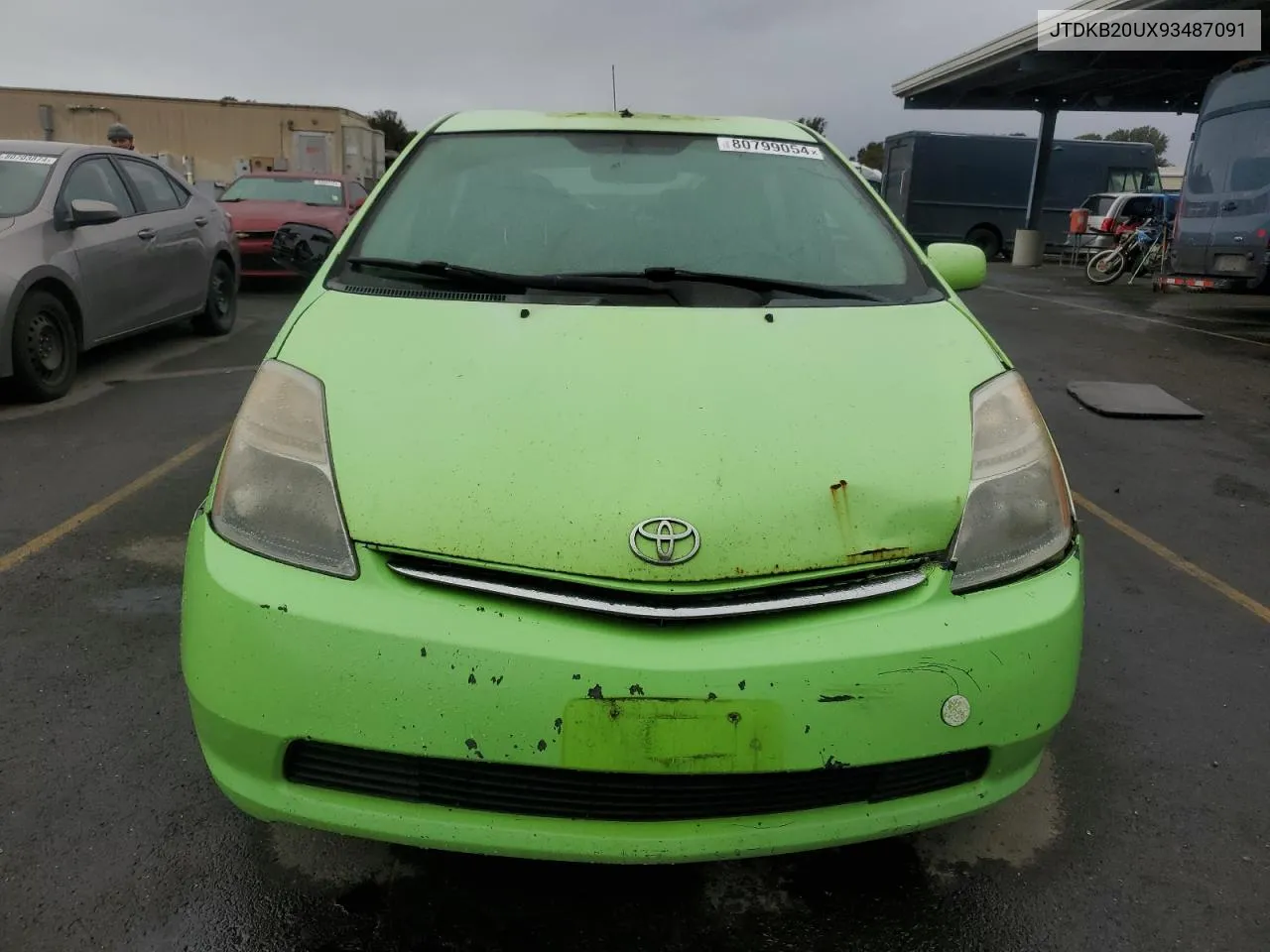 2009 Toyota Prius VIN: JTDKB20UX93487091 Lot: 80799054