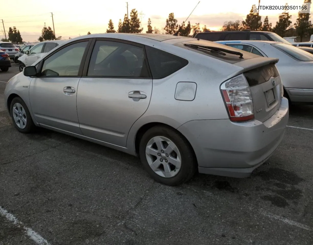 2009 Toyota Prius VIN: JTDKB20U393501168 Lot: 80967594