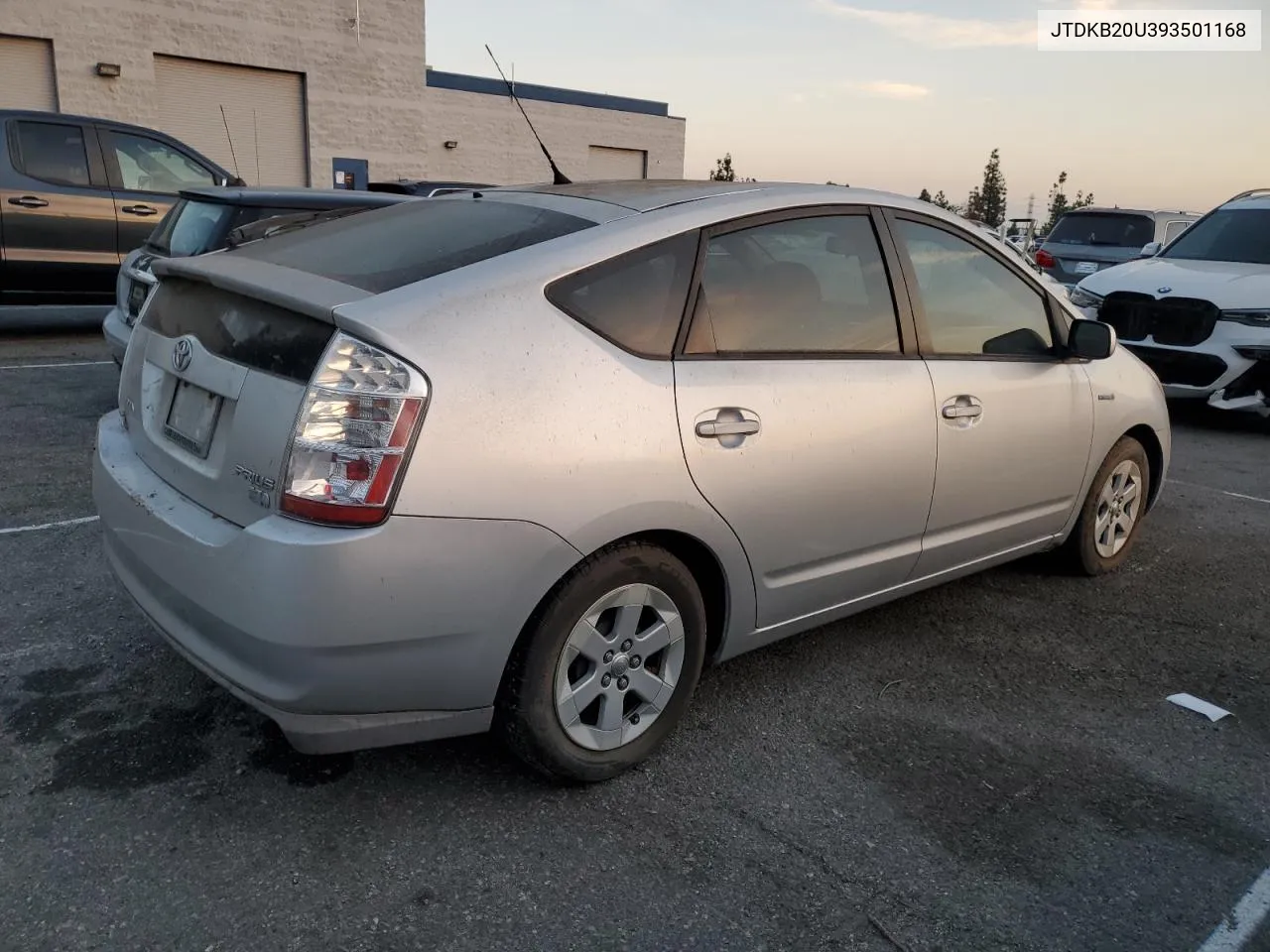 2009 Toyota Prius VIN: JTDKB20U393501168 Lot: 80967594