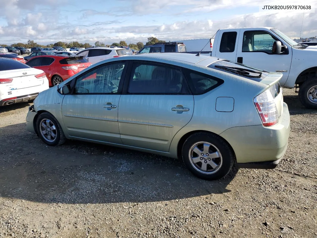 2009 Toyota Prius VIN: JTDKB20U597870638 Lot: 80992064