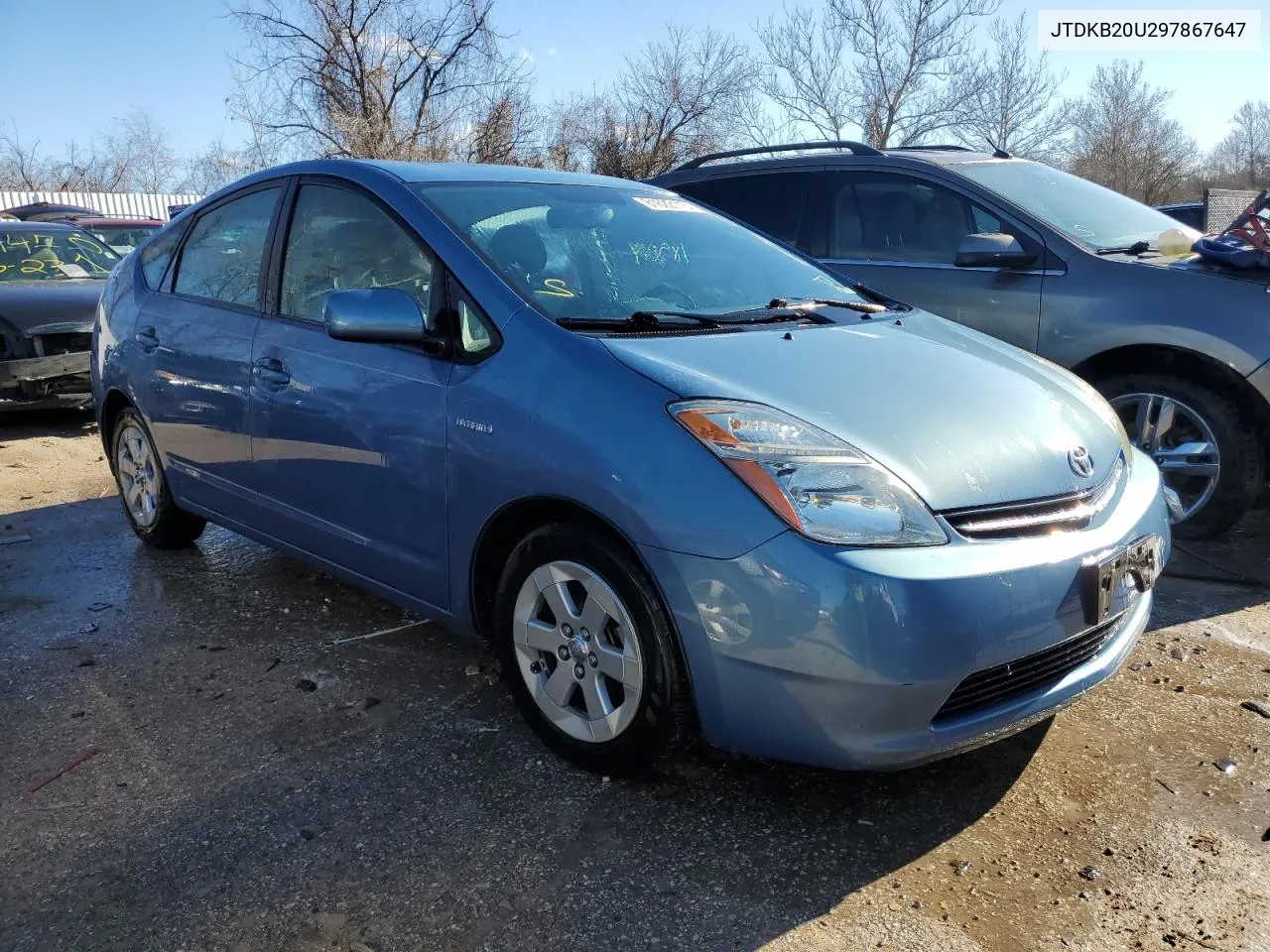 JTDKB20U297867647 2009 Toyota Prius