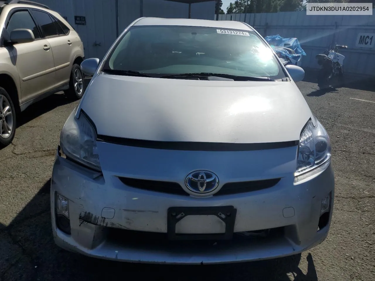 JTDKN3DU1A0202954 2010 Toyota Prius