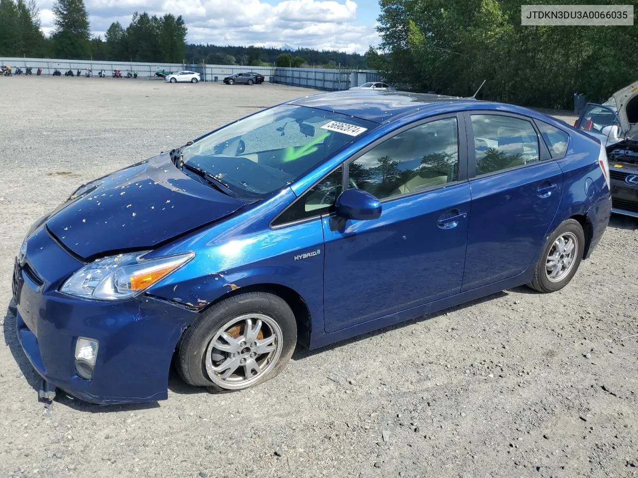 2010 Toyota Prius VIN: JTDKN3DU3A0066035 Lot: 56962874