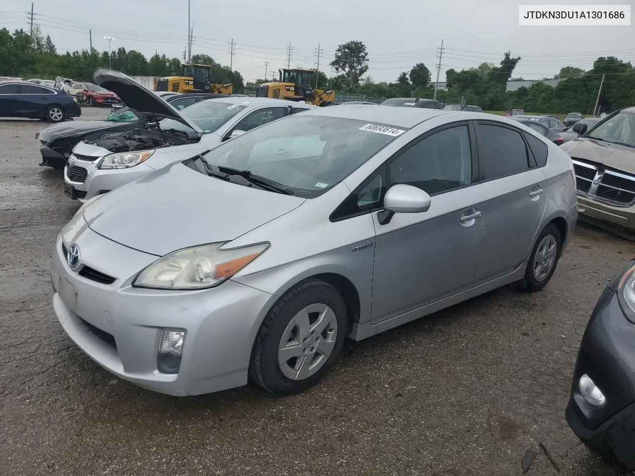 2010 Toyota Prius VIN: JTDKN3DU1A1301686 Lot: 60693614