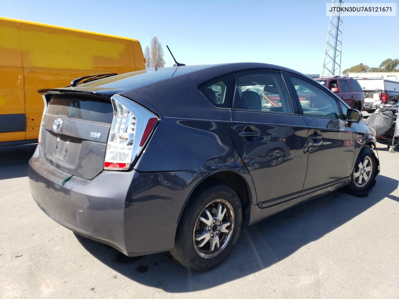 2010 Toyota Prius VIN: JTDKN3DU7A5121671 Lot: 61838594