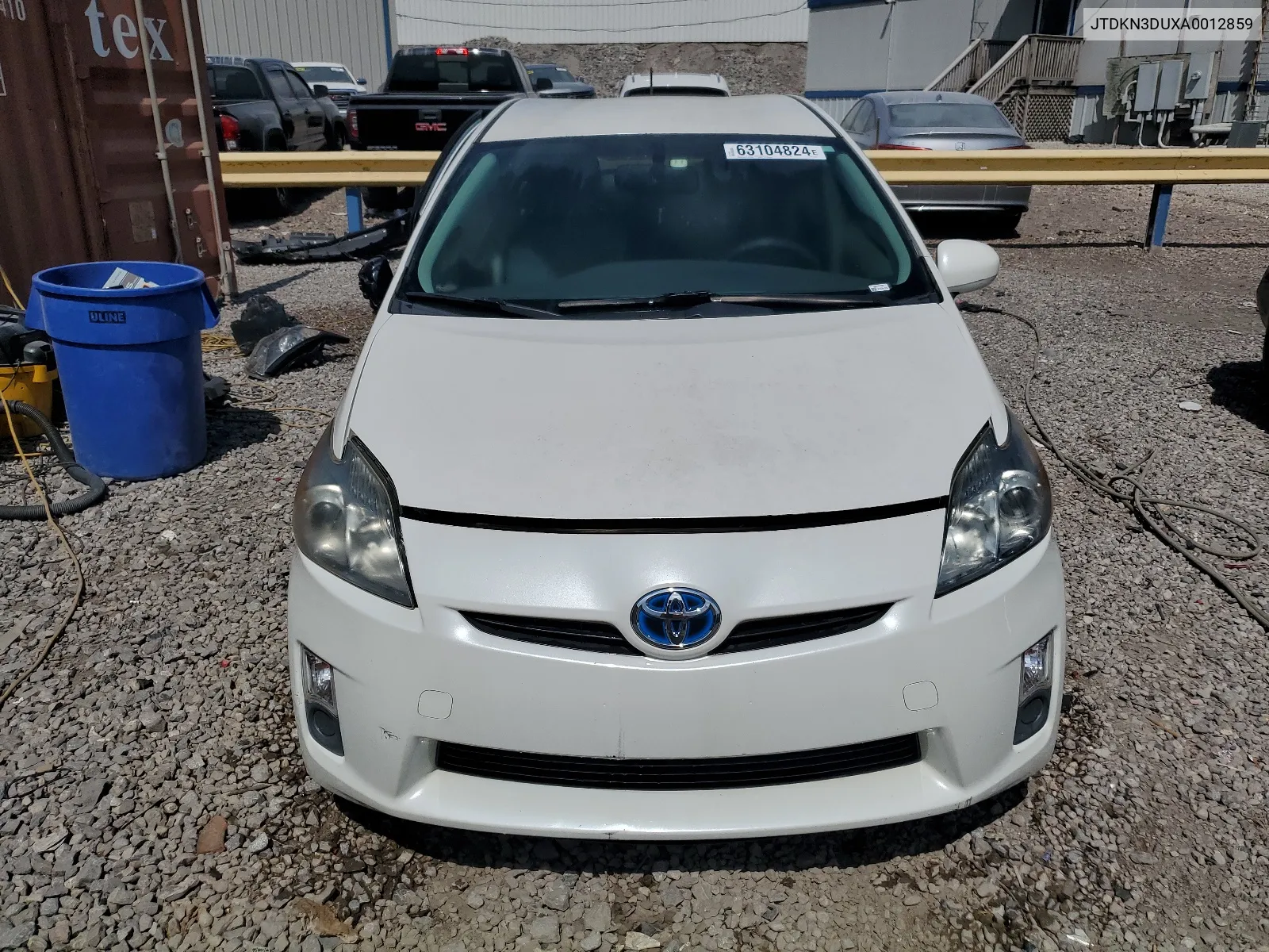 2010 Toyota Prius VIN: JTDKN3DUXA0012859 Lot: 63104824