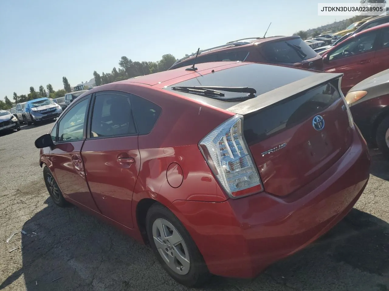 JTDKN3DU3A0238905 2010 Toyota Prius