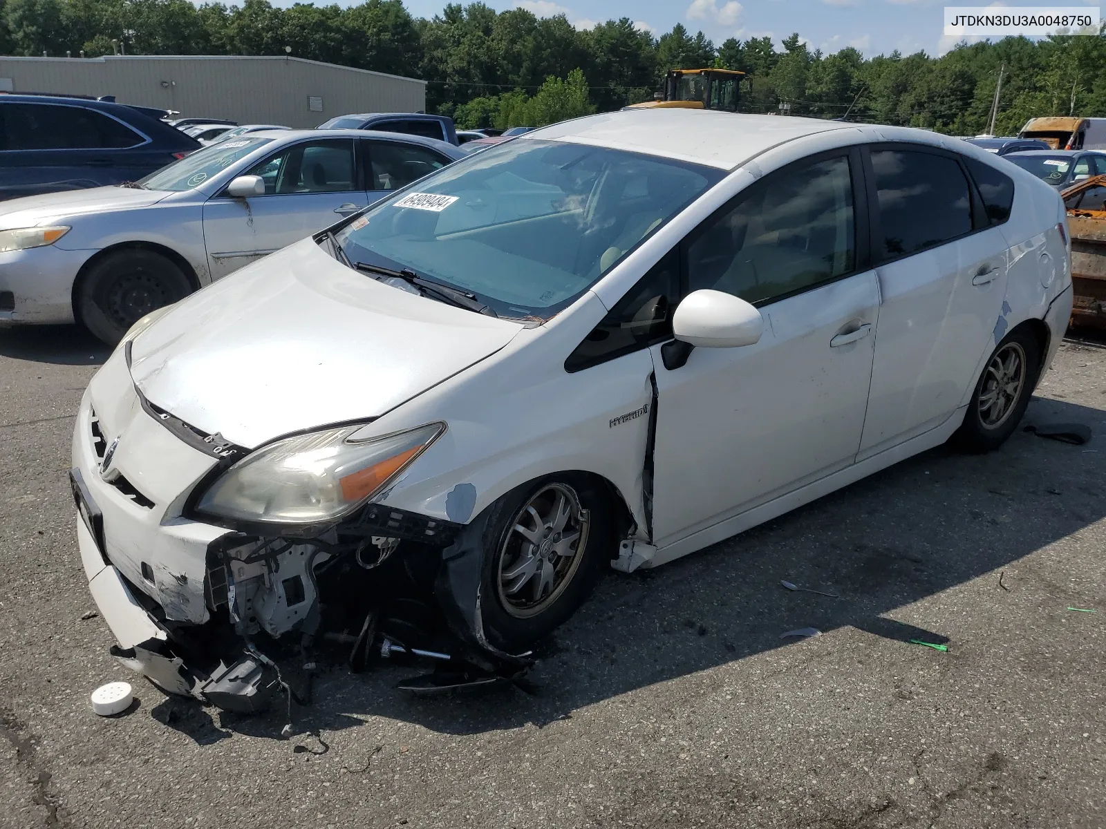 2010 Toyota Prius VIN: JTDKN3DU3A0048750 Lot: 64989484