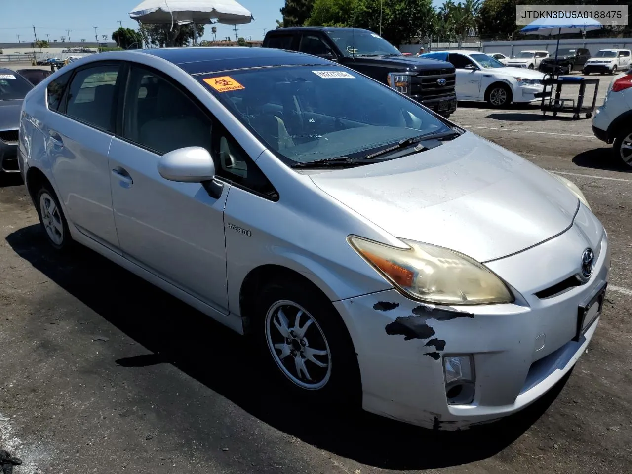 2010 Toyota Prius VIN: JTDKN3DU5A0188475 Lot: 65227204