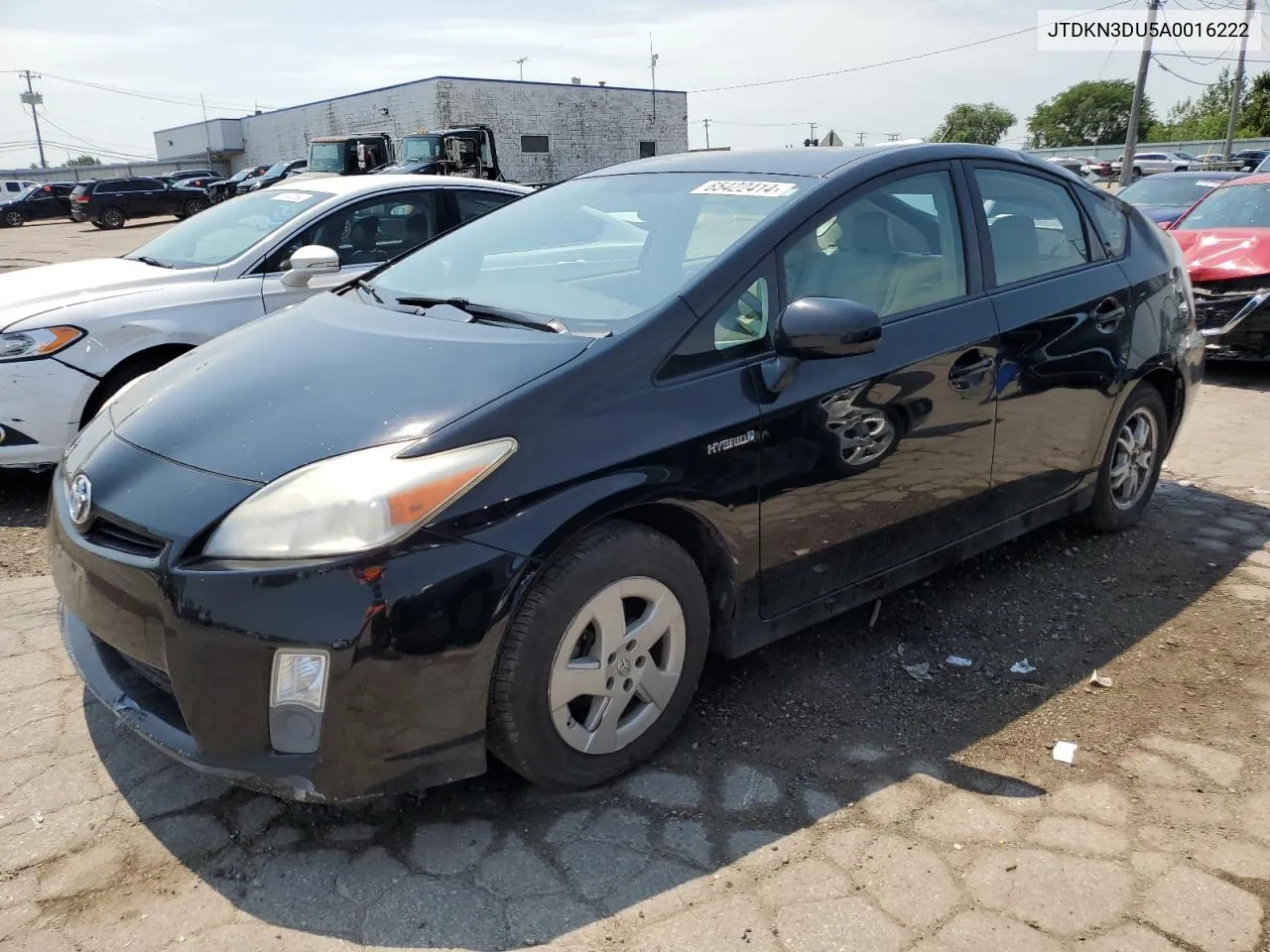 JTDKN3DU5A0016222 2010 Toyota Prius