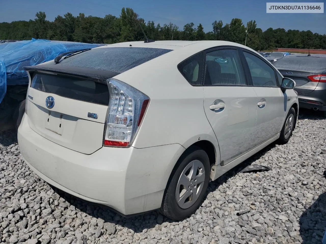 2010 Toyota Prius VIN: JTDKN3DU7A1136646 Lot: 65667474