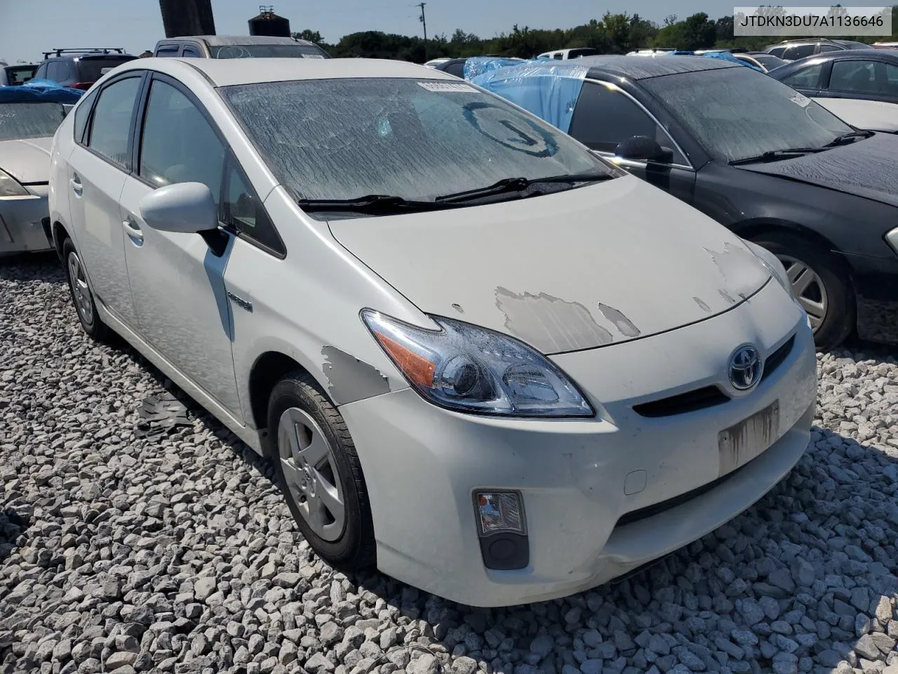 2010 Toyota Prius VIN: JTDKN3DU7A1136646 Lot: 65667474