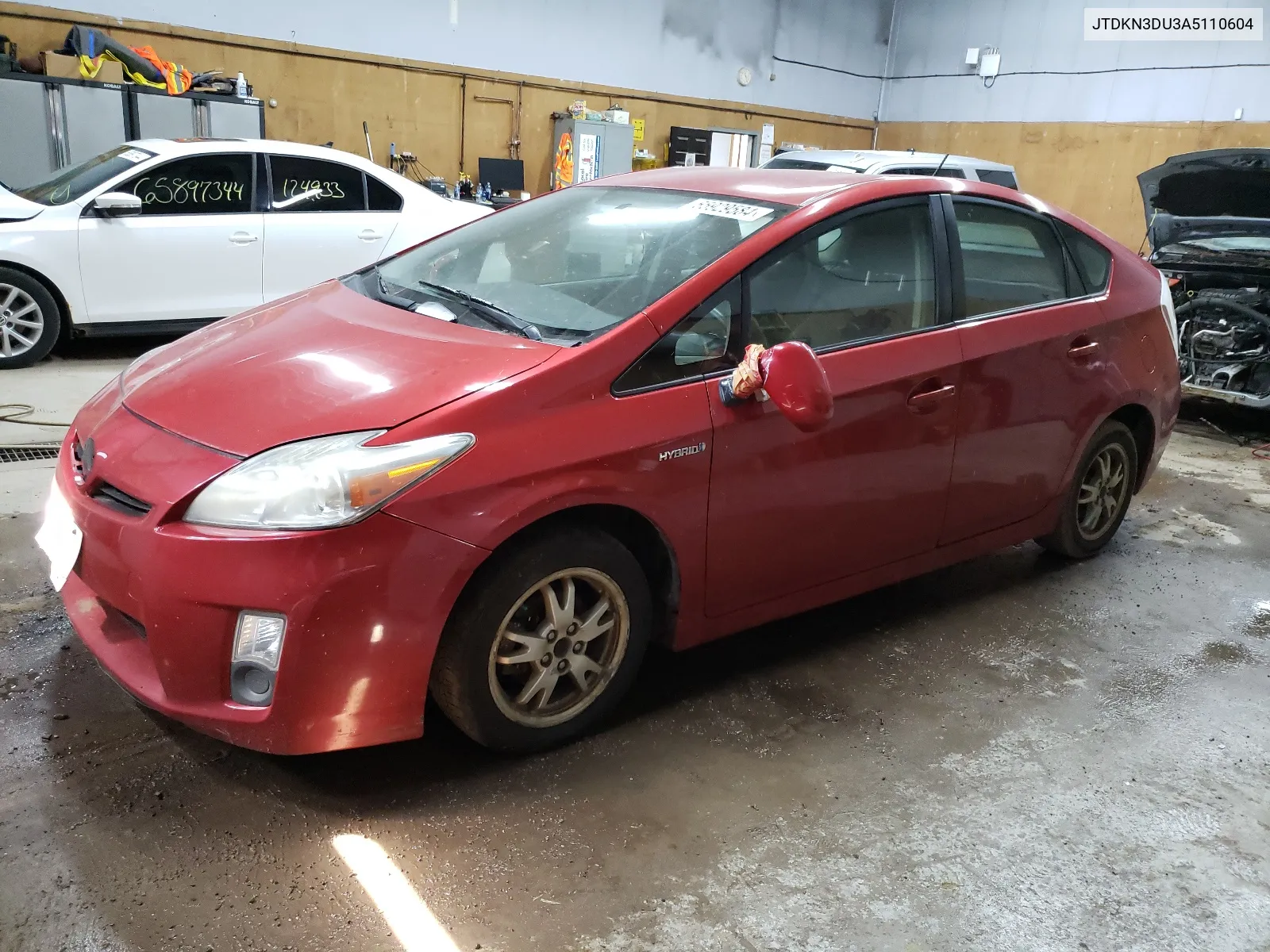 2010 Toyota Prius VIN: JTDKN3DU3A5110604 Lot: 65929584