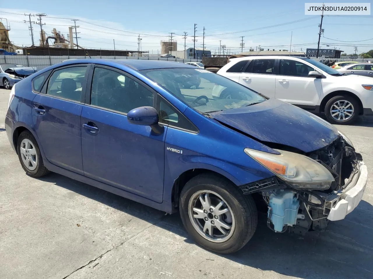 JTDKN3DU1A0200914 2010 Toyota Prius