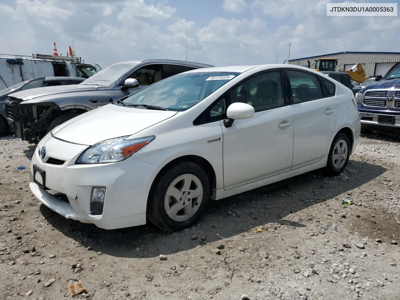 2010 Toyota Prius VIN: JTDKN3DU1A0005363 Lot: 66134434