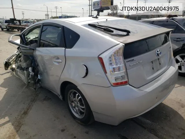 2010 Toyota Prius VIN: JTDKN3DU2A0043975 Lot: 66819434