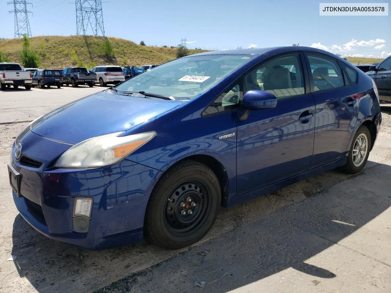 2010 Toyota Prius VIN: JTDKN3DU9A0053578 Lot: 67184474