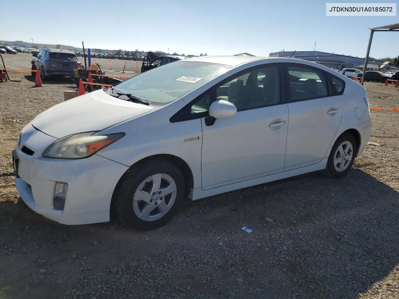 JTDKN3DU1A0185072 2010 Toyota Prius