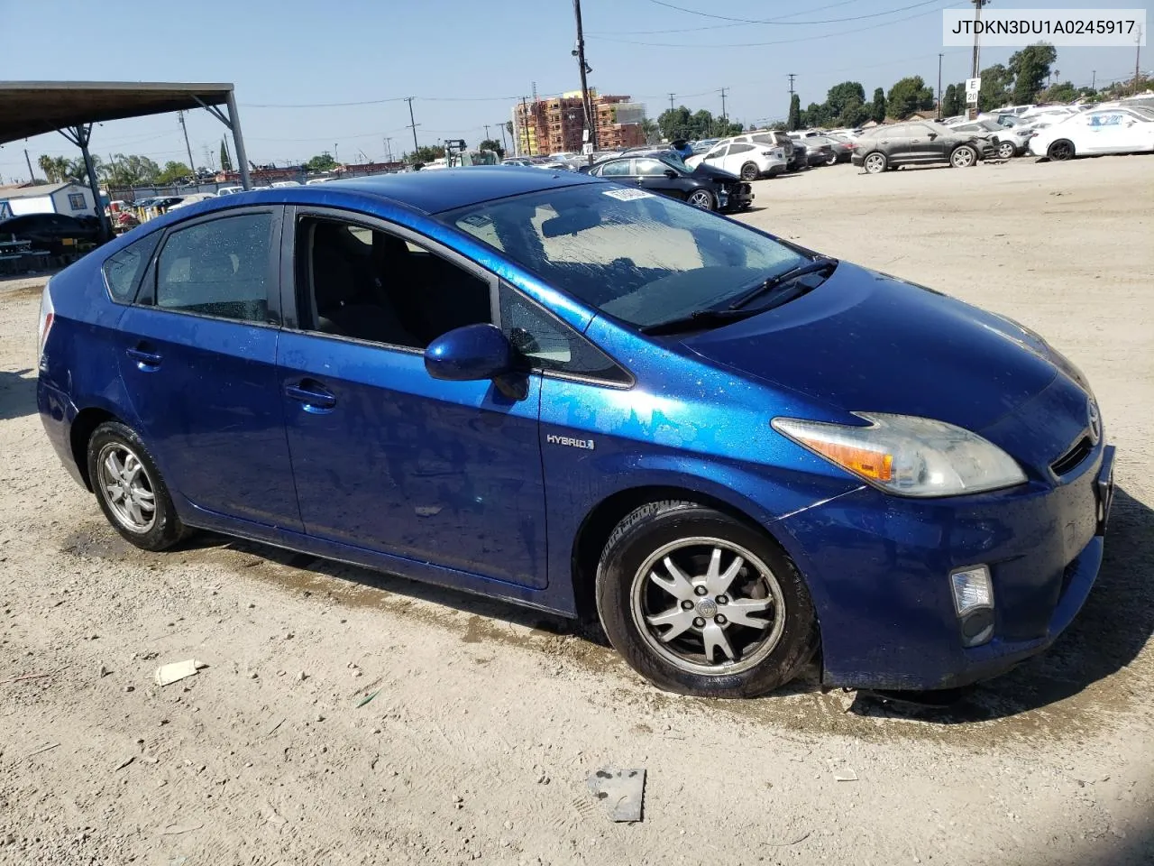 2010 Toyota Prius VIN: JTDKN3DU1A0245917 Lot: 67846324