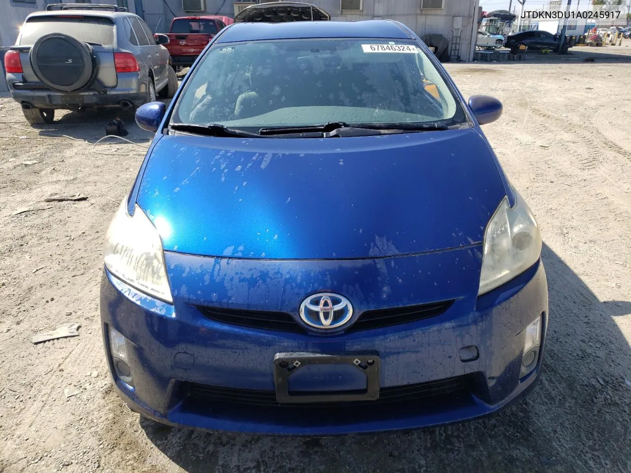 2010 Toyota Prius VIN: JTDKN3DU1A0245917 Lot: 67846324