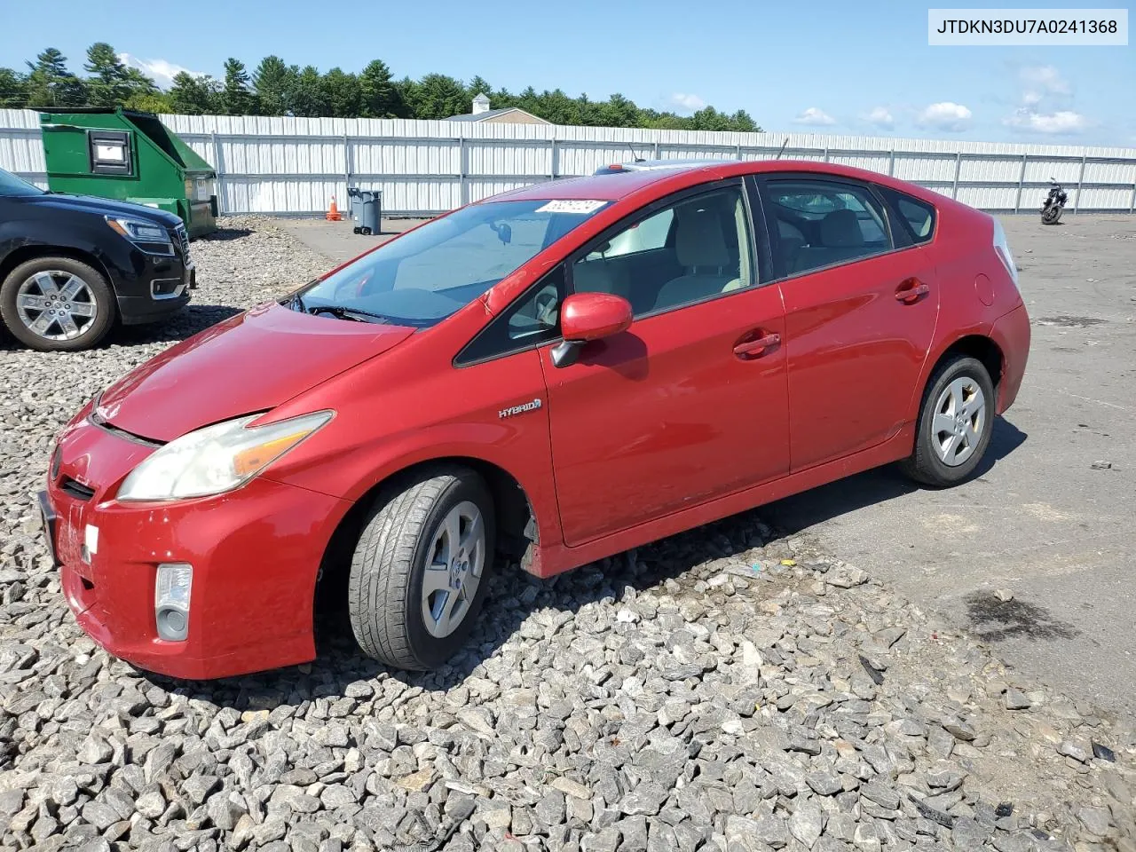 2010 Toyota Prius VIN: JTDKN3DU7A0241368 Lot: 68251224