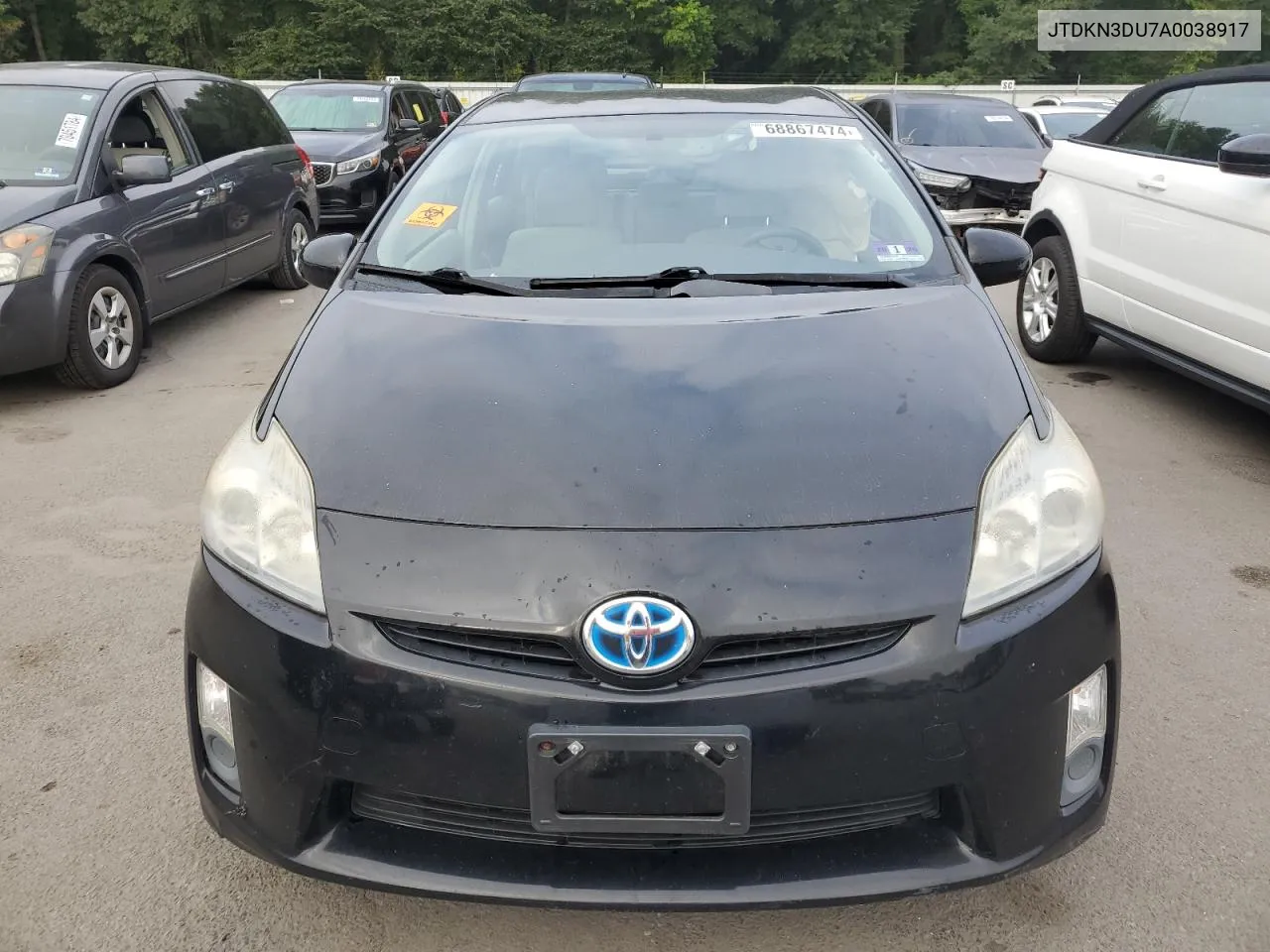 2010 Toyota Prius VIN: JTDKN3DU7A0038917 Lot: 68867474