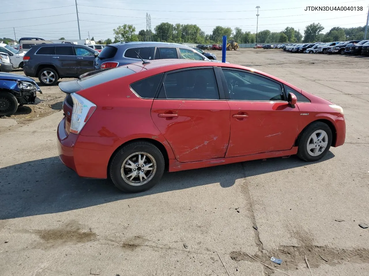 JTDKN3DU4A0040138 2010 Toyota Prius