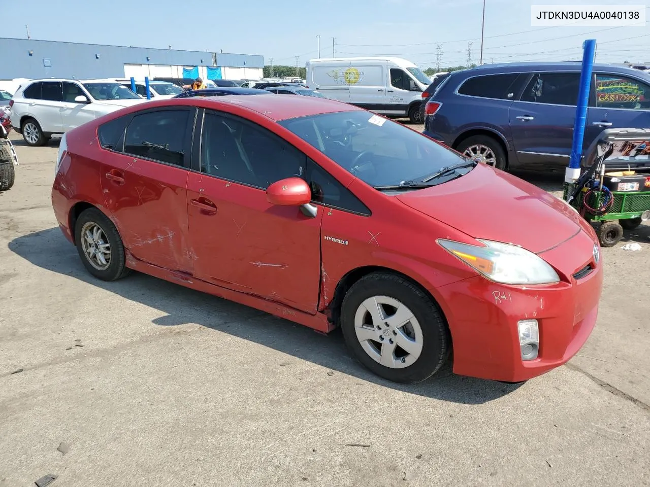 JTDKN3DU4A0040138 2010 Toyota Prius