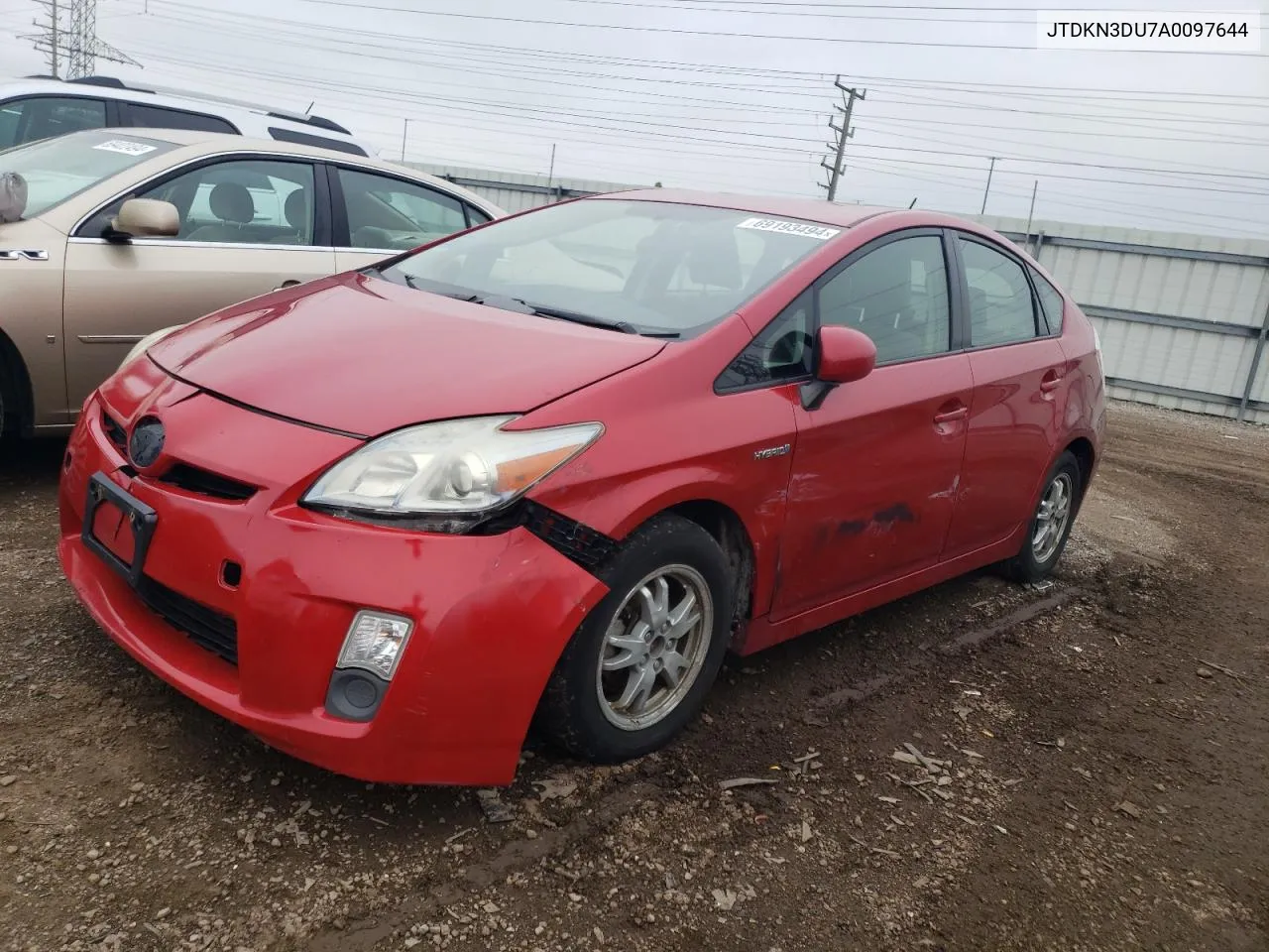 2010 Toyota Prius VIN: JTDKN3DU7A0097644 Lot: 69193494