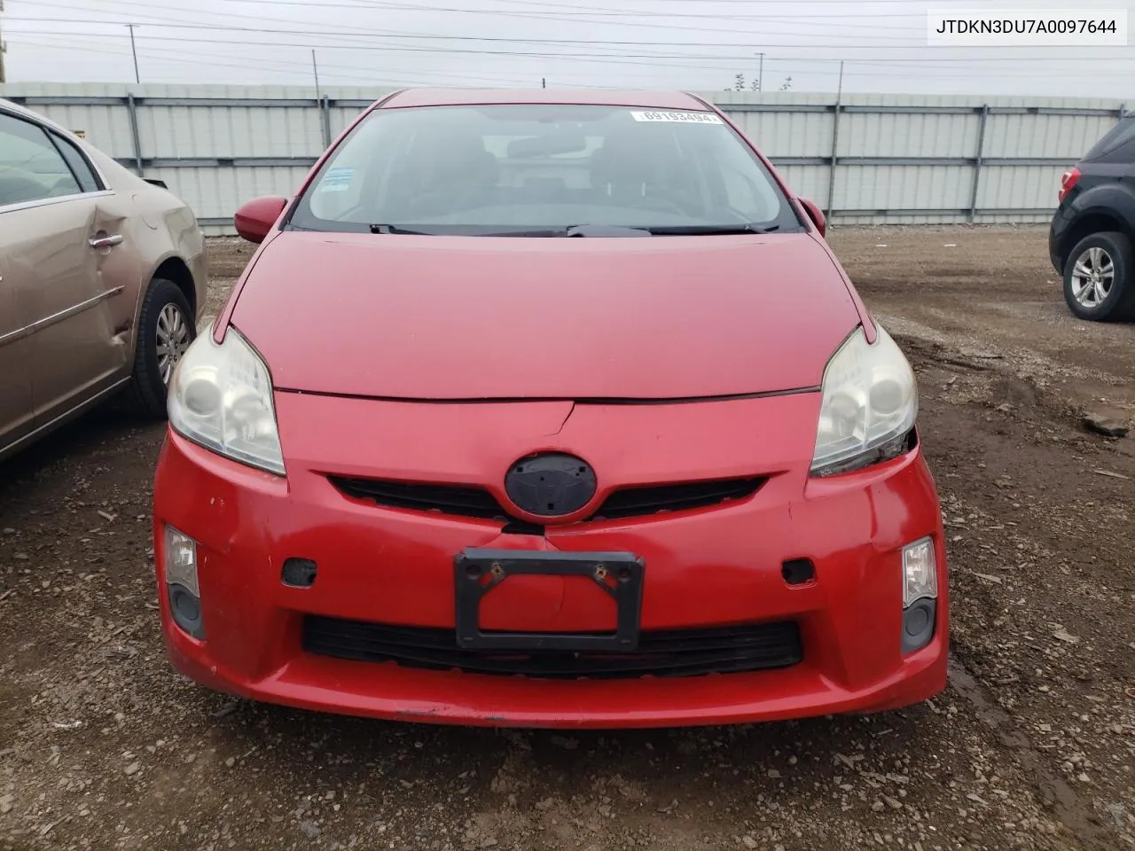 2010 Toyota Prius VIN: JTDKN3DU7A0097644 Lot: 69193494