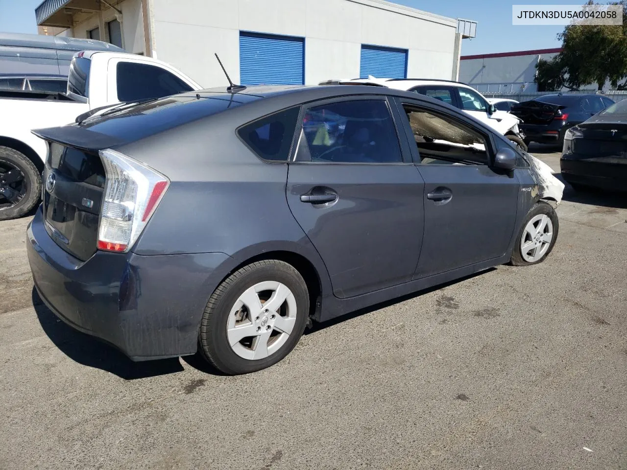 2010 Toyota Prius VIN: JTDKN3DU5A0042058 Lot: 69469084