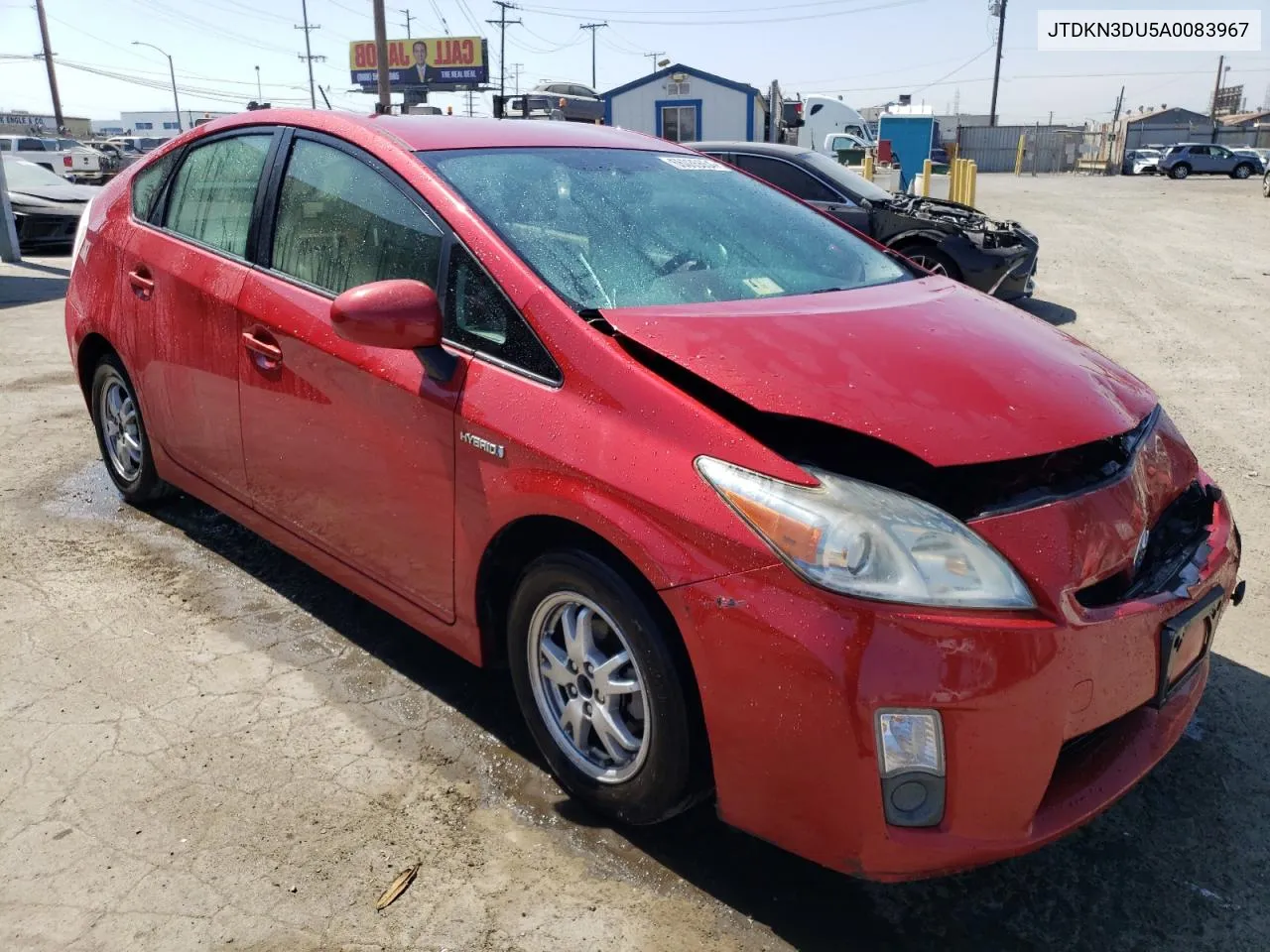 JTDKN3DU5A0083967 2010 Toyota Prius