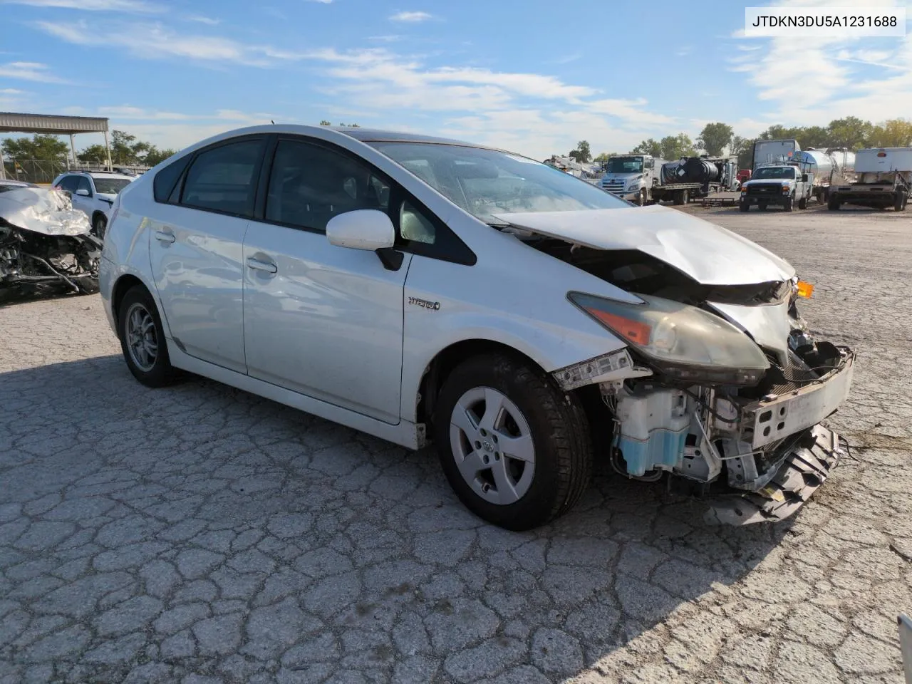 2010 Toyota Prius VIN: JTDKN3DU5A1231688 Lot: 69625554