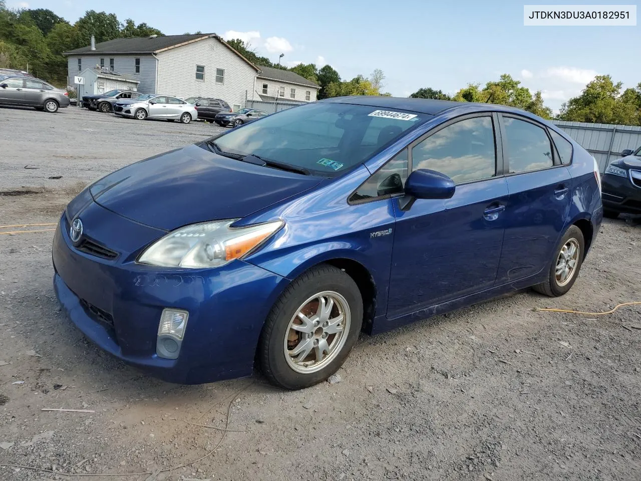 JTDKN3DU3A0182951 2010 Toyota Prius