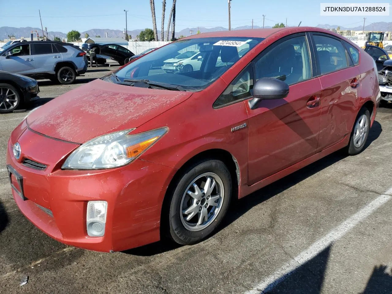 2010 Toyota Prius VIN: JTDKN3DU7A1288524 Lot: 70244954