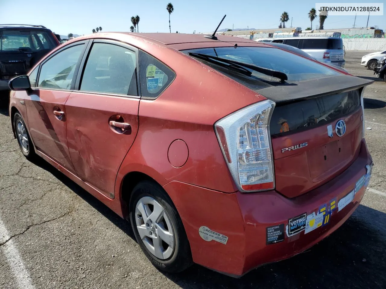 2010 Toyota Prius VIN: JTDKN3DU7A1288524 Lot: 70244954