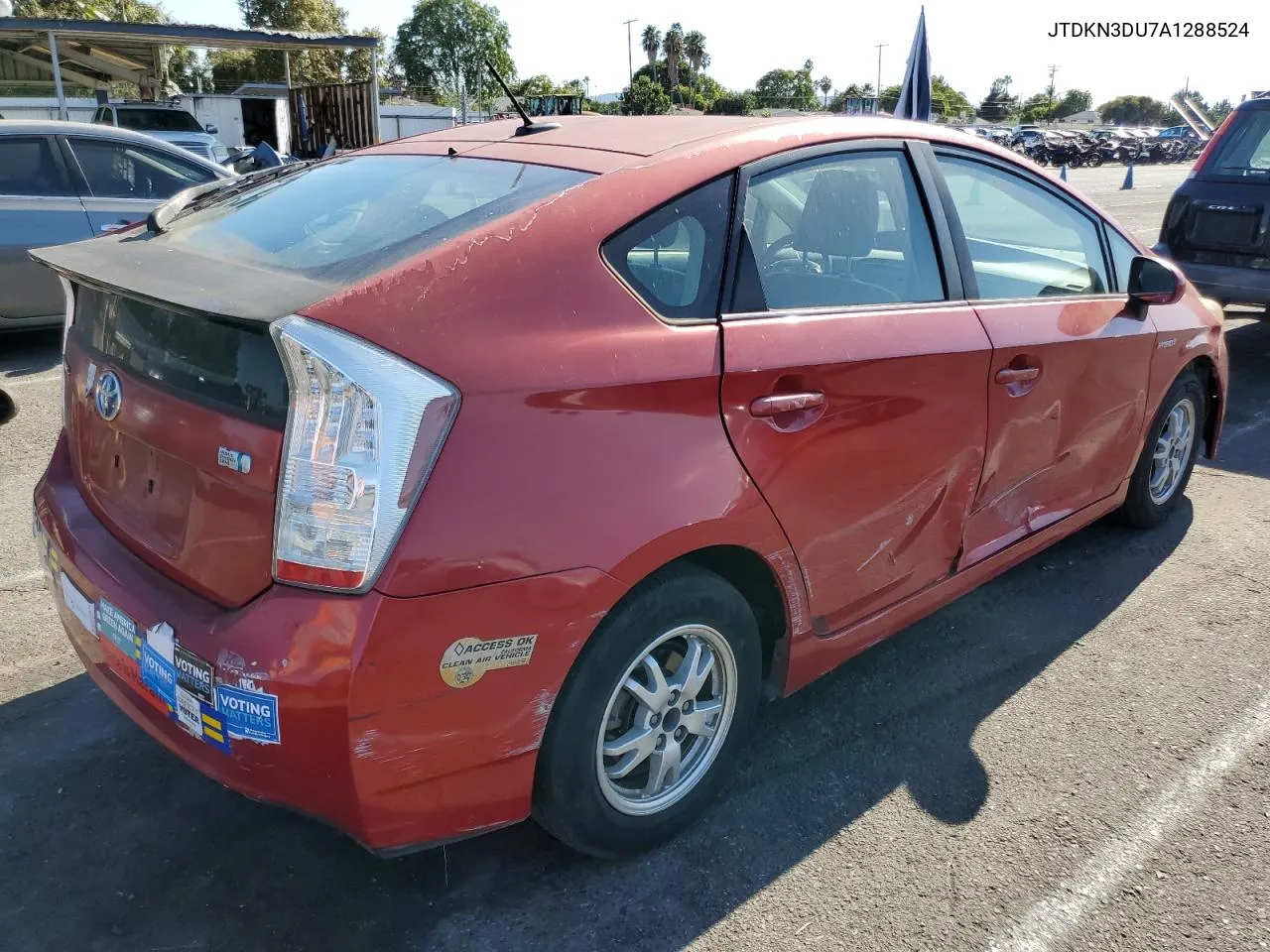 JTDKN3DU7A1288524 2010 Toyota Prius