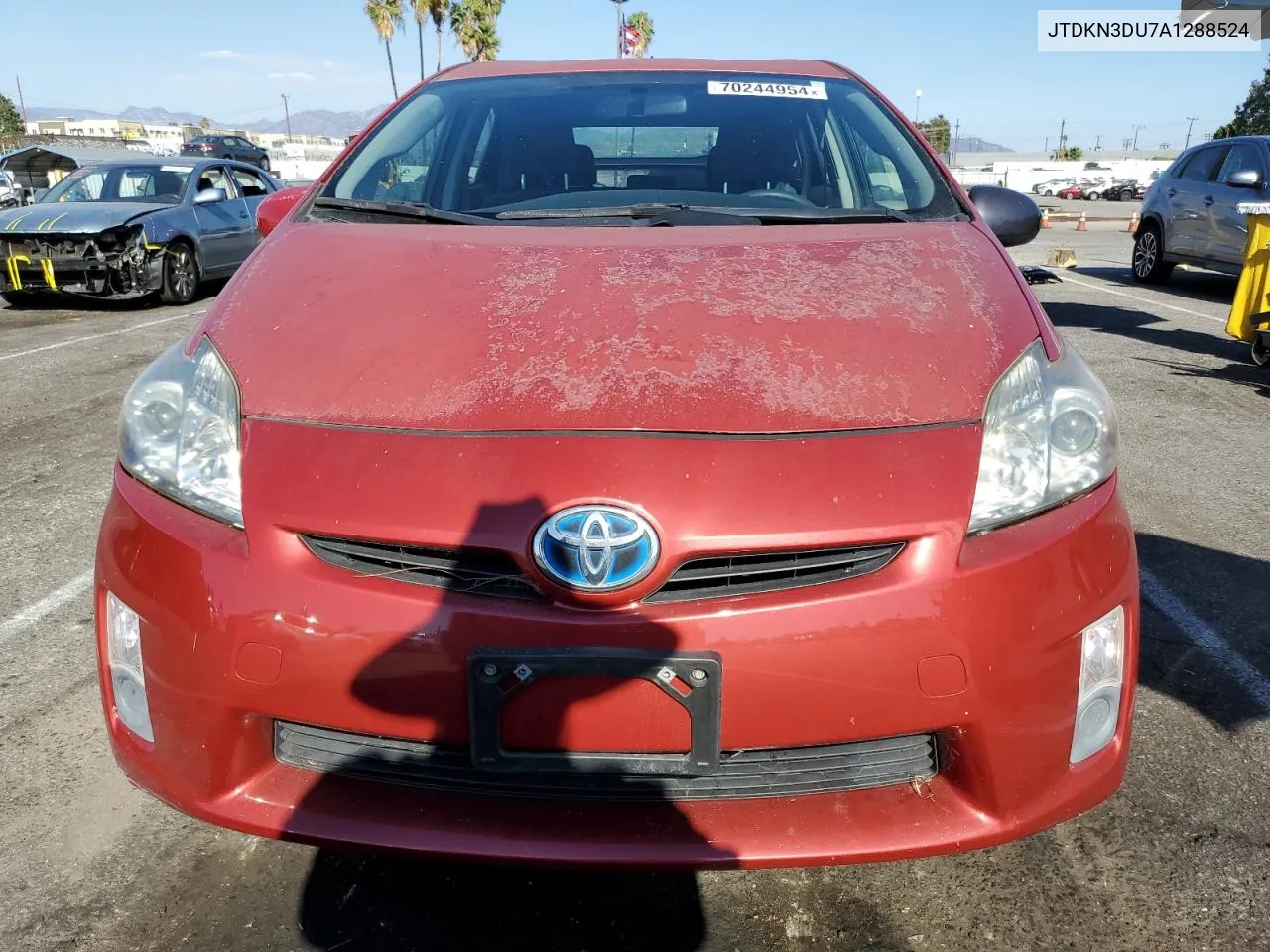 2010 Toyota Prius VIN: JTDKN3DU7A1288524 Lot: 70244954