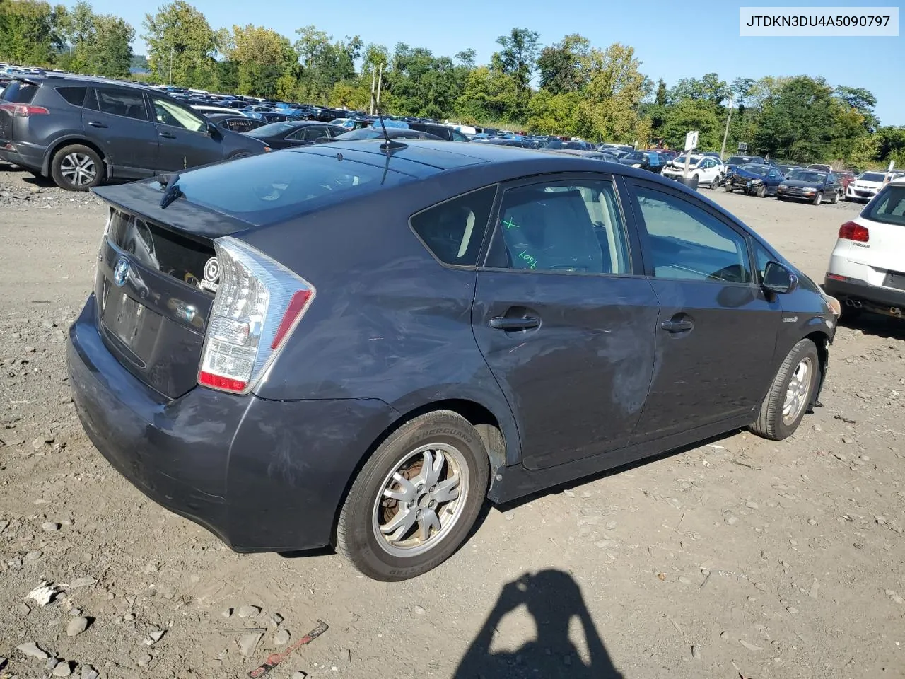 2010 Toyota Prius VIN: JTDKN3DU4A5090797 Lot: 70527384